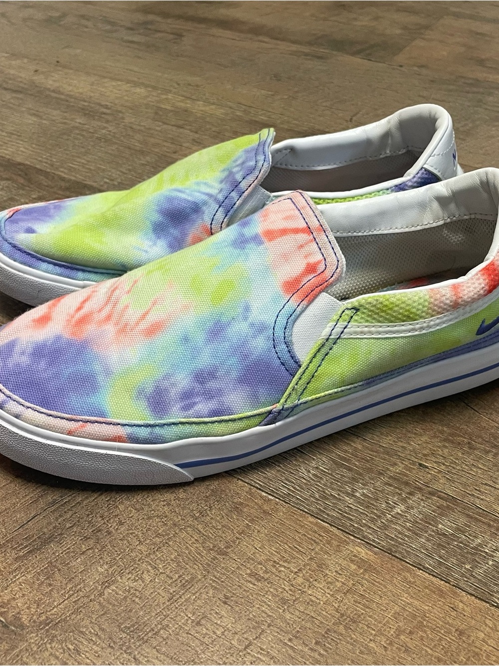 Nike Court Legacy Tie Dye Slip-on Sneakers